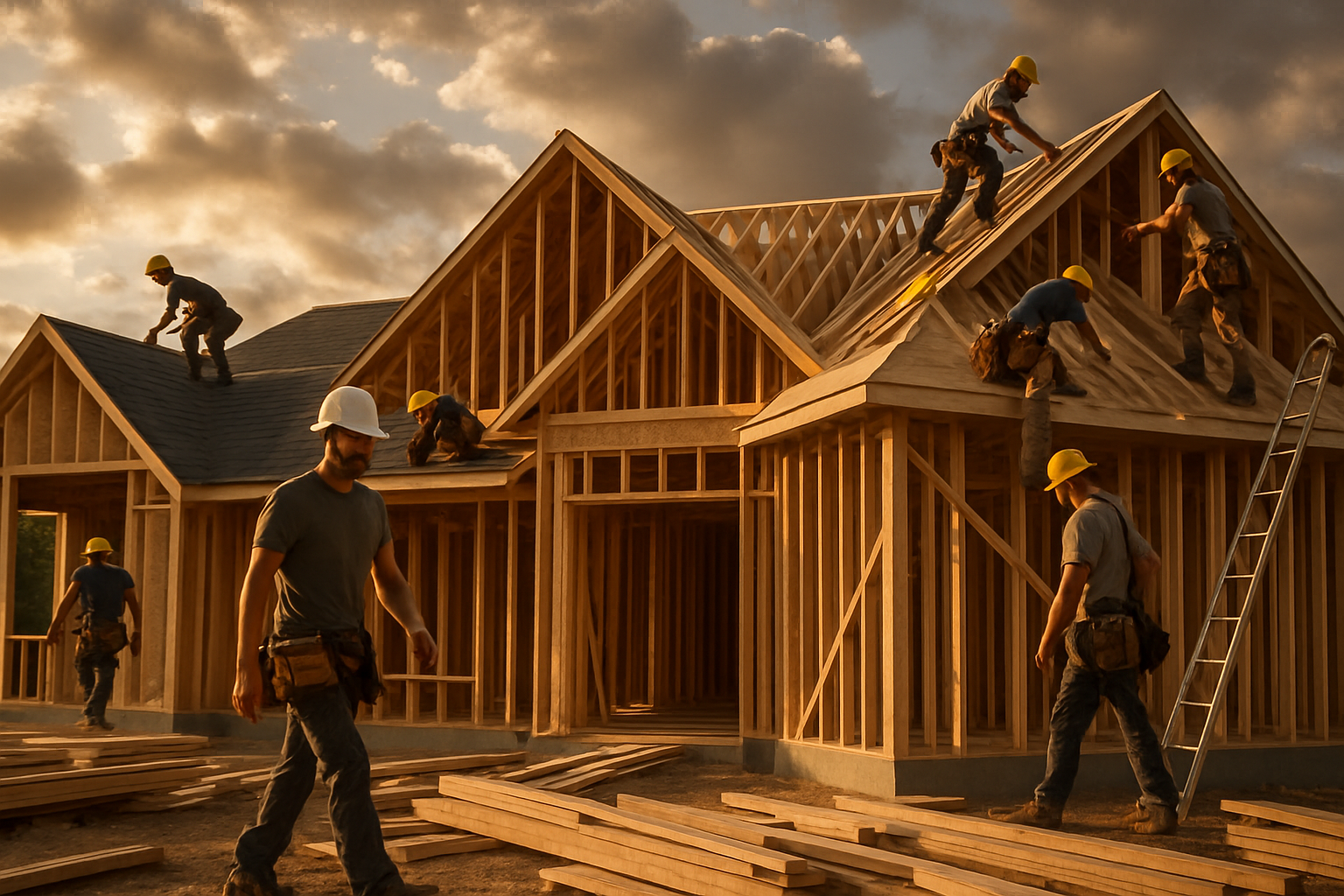 Christian Bros LLC construction crew at work